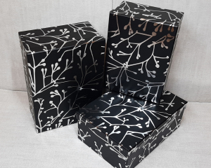 Подарочная коробка 1455Б-4( комплект 3 шт )