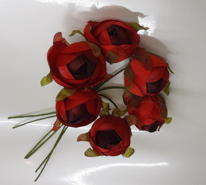 Цветы для декора  (6 шт, 2см)