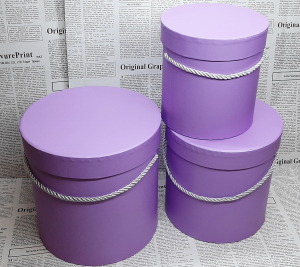 Коробка для цветов ( комплект 3 шт)