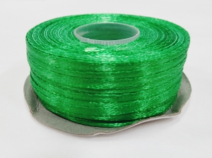 Лента атласная 3 мм ( 91метр )цв 19 зеленый