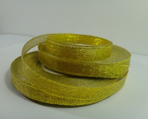 Ленгта парча 0.7см, в  рулоне 23 м. (Золото).