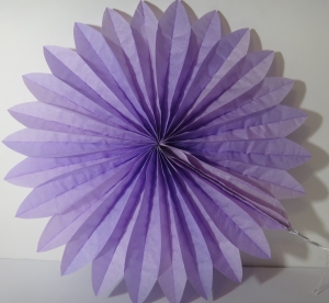 Гармошка декоративная (40 см) цвет сиреневый .