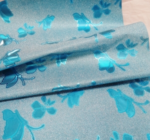 Бумага для упаковки подарков глитер (5 листов 74х52 см ).