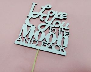 Декор на палочке  (15 см )