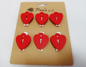 Декор деревянный  на прищепке