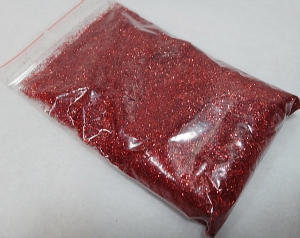 Посыпка глитерная  4015(1 упаковка ) цвет вишневый