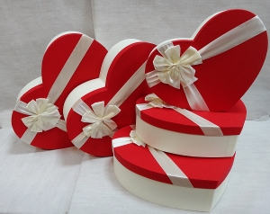 Подарочная коробка -(комплект 5 шт )