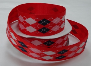 Лента репсовая (высота 2,7 см,в рулоне 23 метра) .