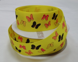 Лента репсовая (высота 2,7 см,в рулоне 23 метра) .