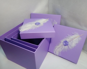 Подарочная коробка 9116 ( комплект 2шт )