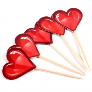 Набор палочек для капкейков (6 шт)