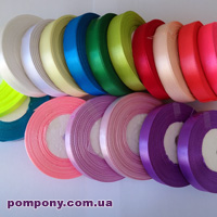 Лента атласная 12мм (23 метра)