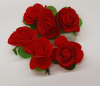 Цветы для декора  (6 шт,4см)