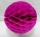 Шар декоративный , соты , розовомалиновый , диаметр 30 см.