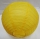 Шар декоративный , желтый  , диаметр 35 см.